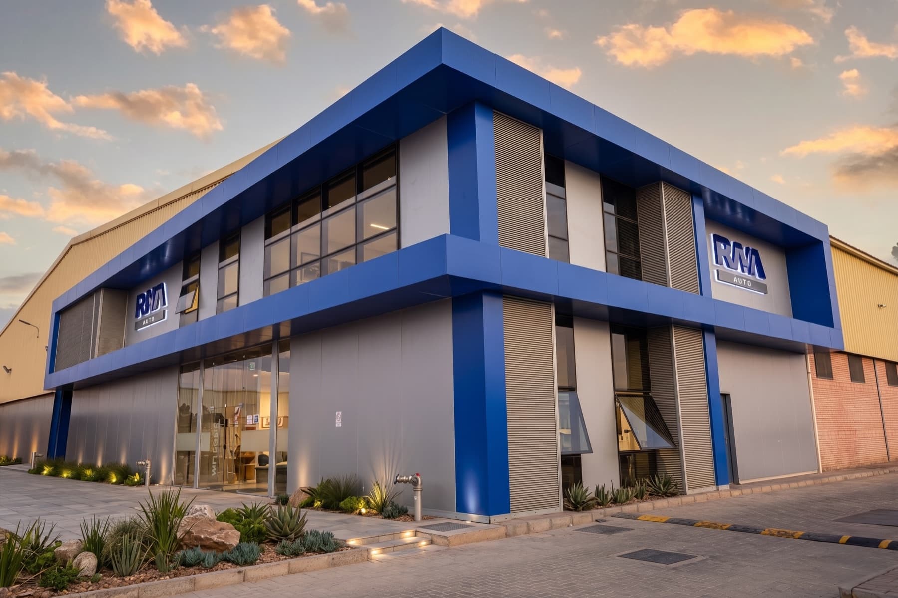 Raya Auto showroom building