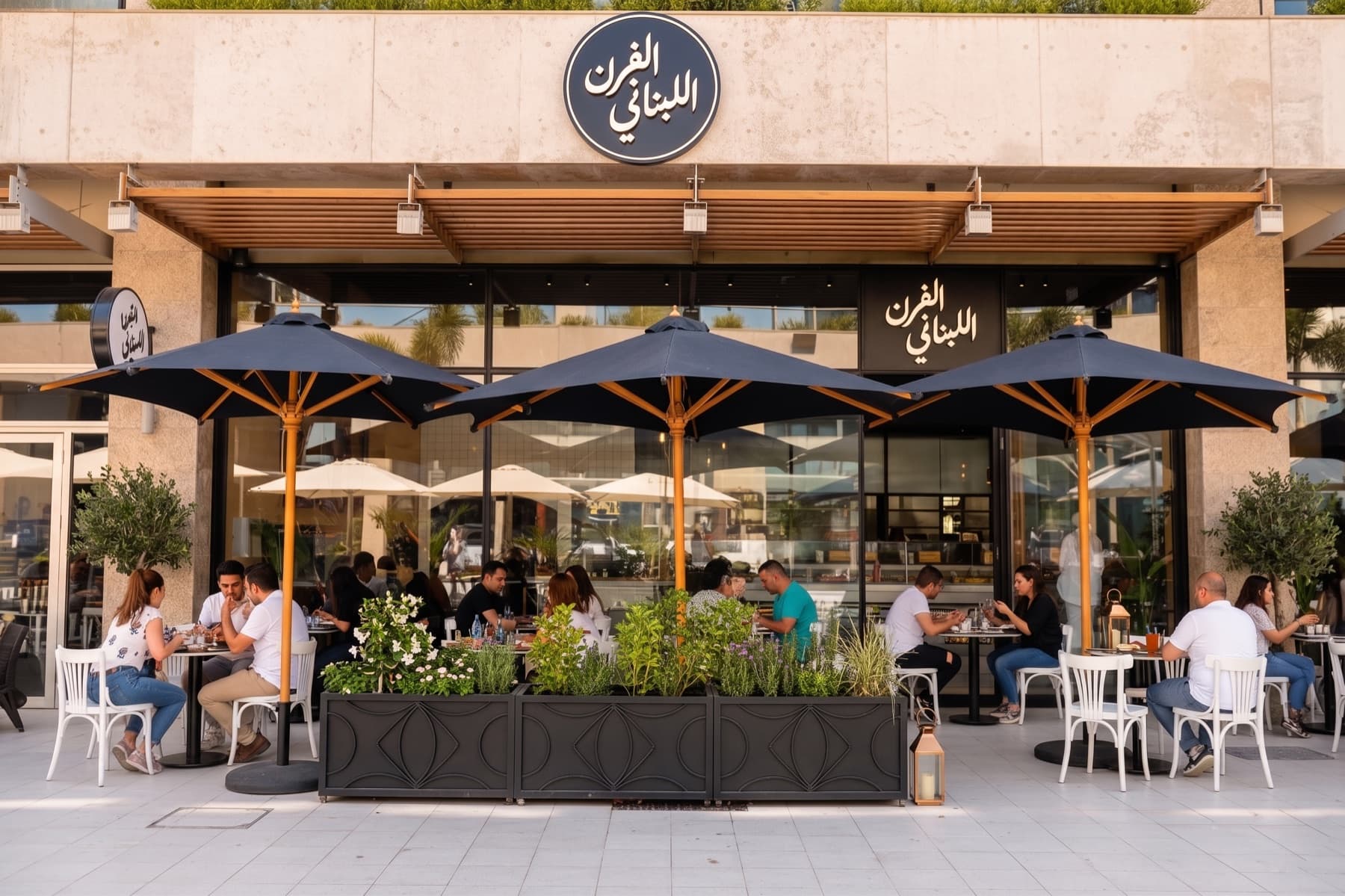 Raya Restaurants terrace